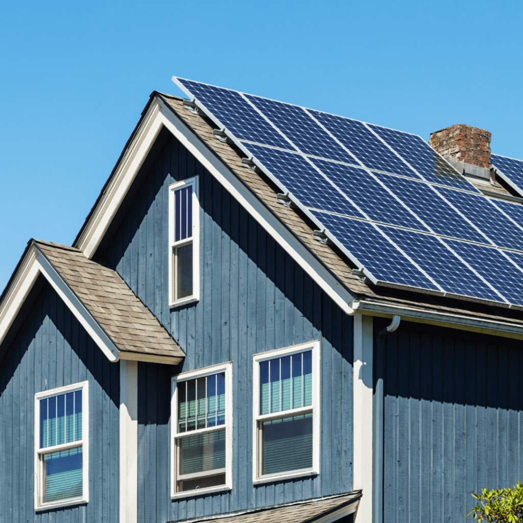 Solar panels are a popular option for eco-friendly housing in Maine